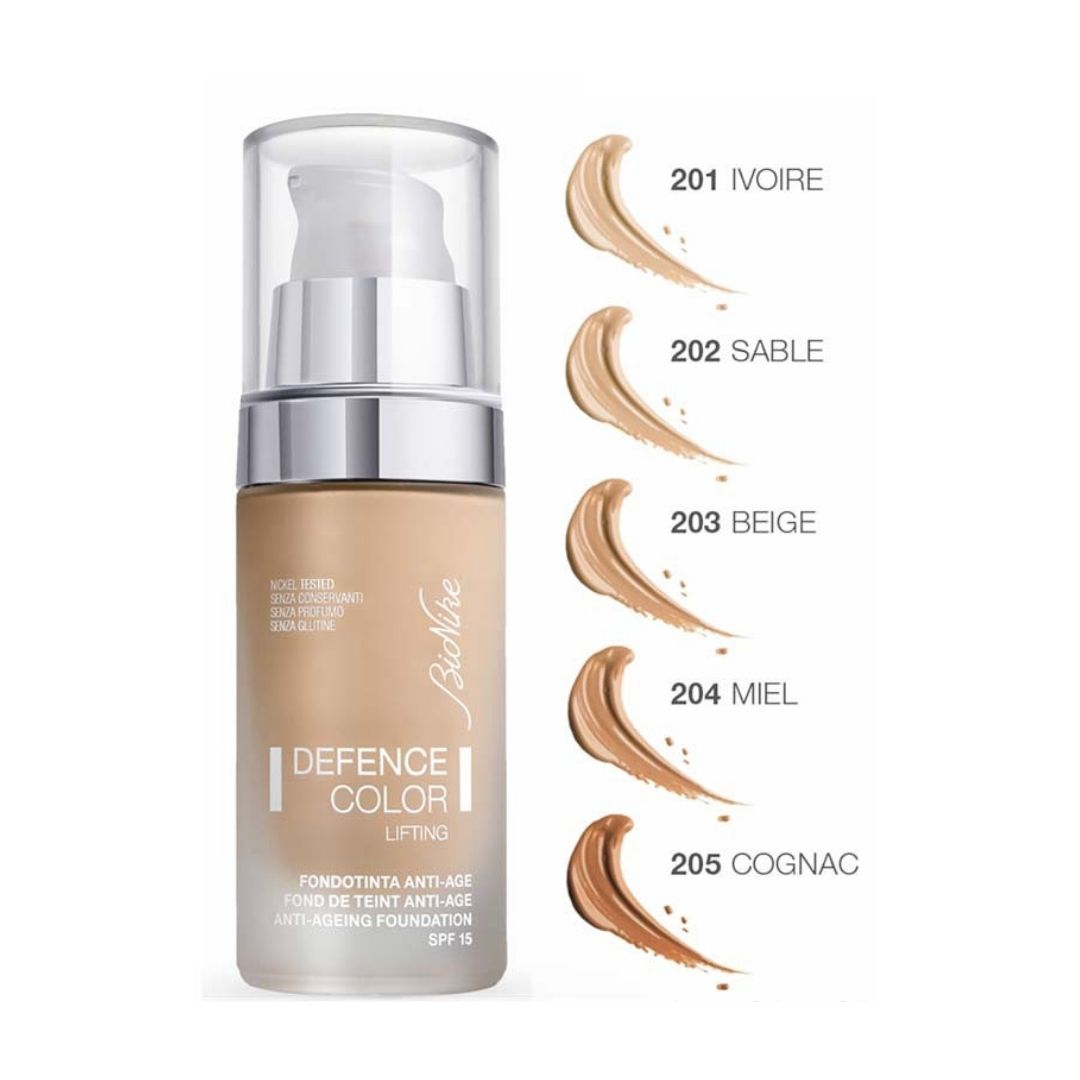 Bionike Defence Color Fondotinta Lifting Anti-Et Levigante 203 Beige