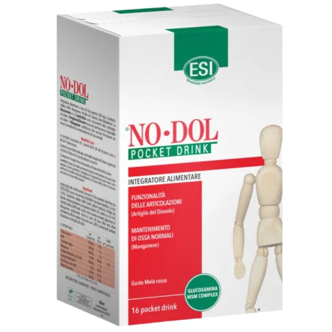 Esi No Dol Pocket Drink Integratore per le Ossa e Articolazioni 16 Pocket Drink