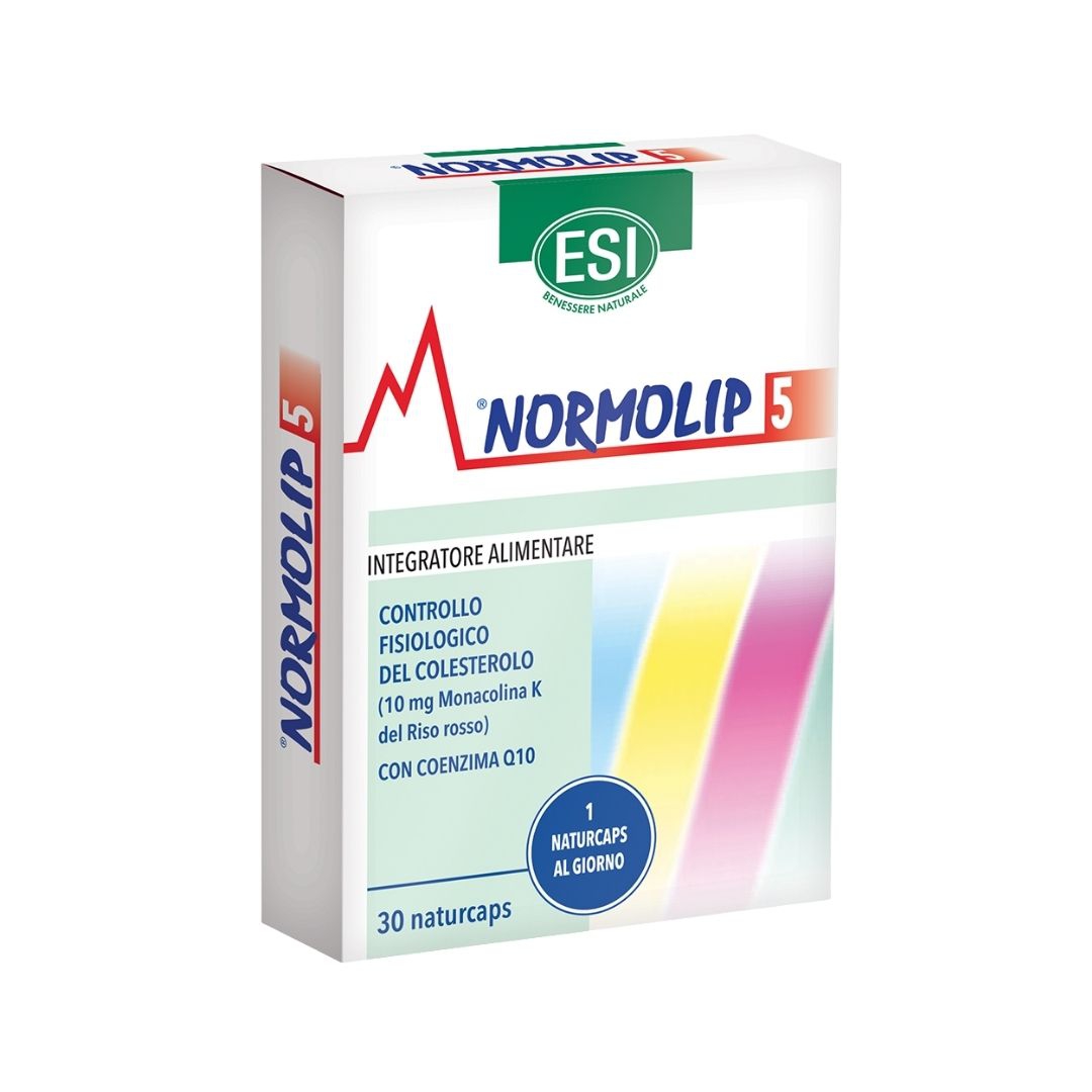 Esi Normolip 5 Integratore per il Controllo del Colesterolo 30 Naturcaps