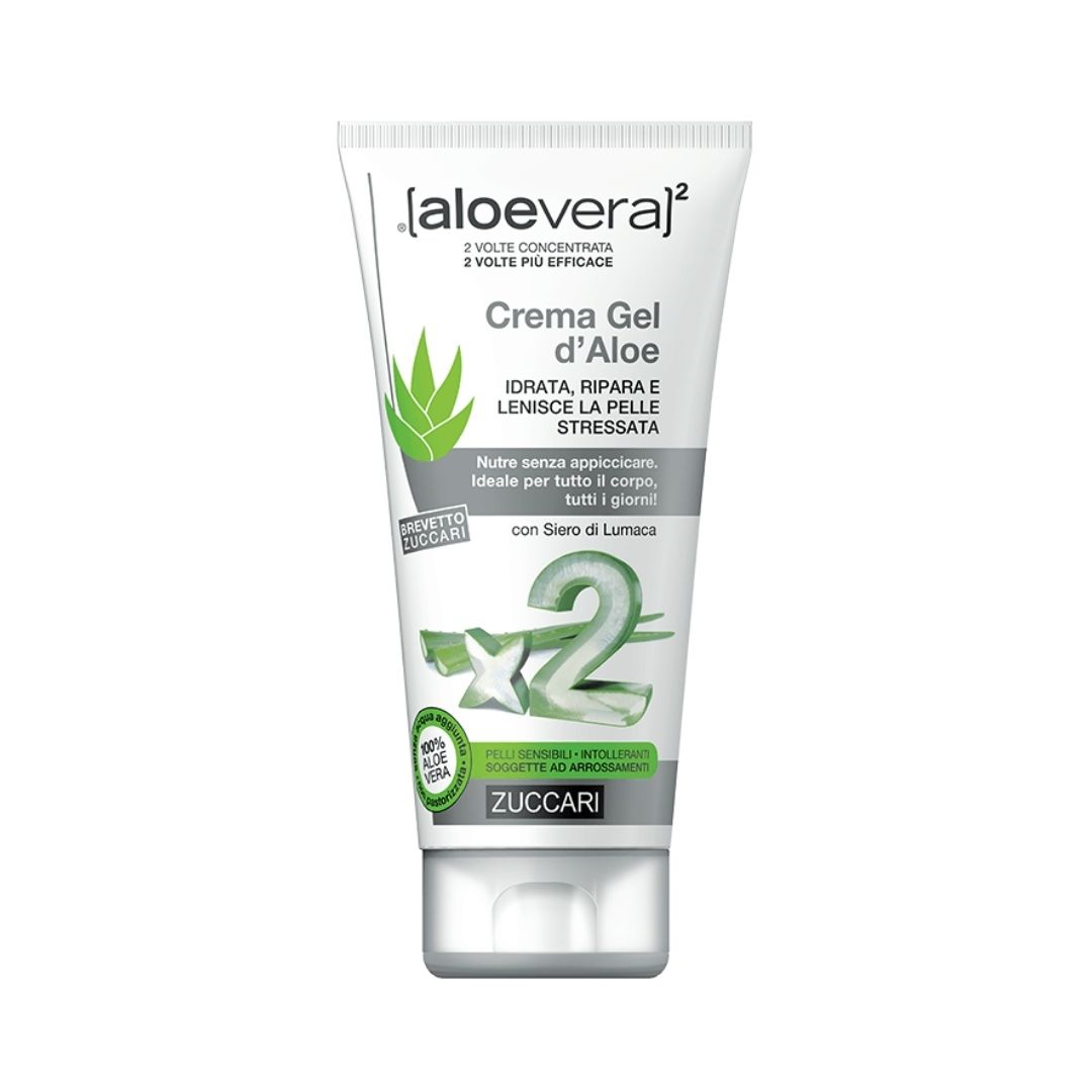 Zuccari Aloevera2 Crema Gel d'Aloe Idrata Ripara e Lenisce 150 ml