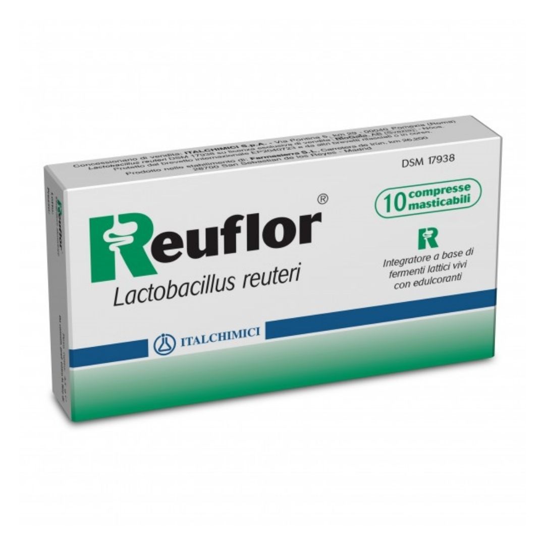 Reuflor Integratore Equilibrio della Flora Intestinale 10 Compresse