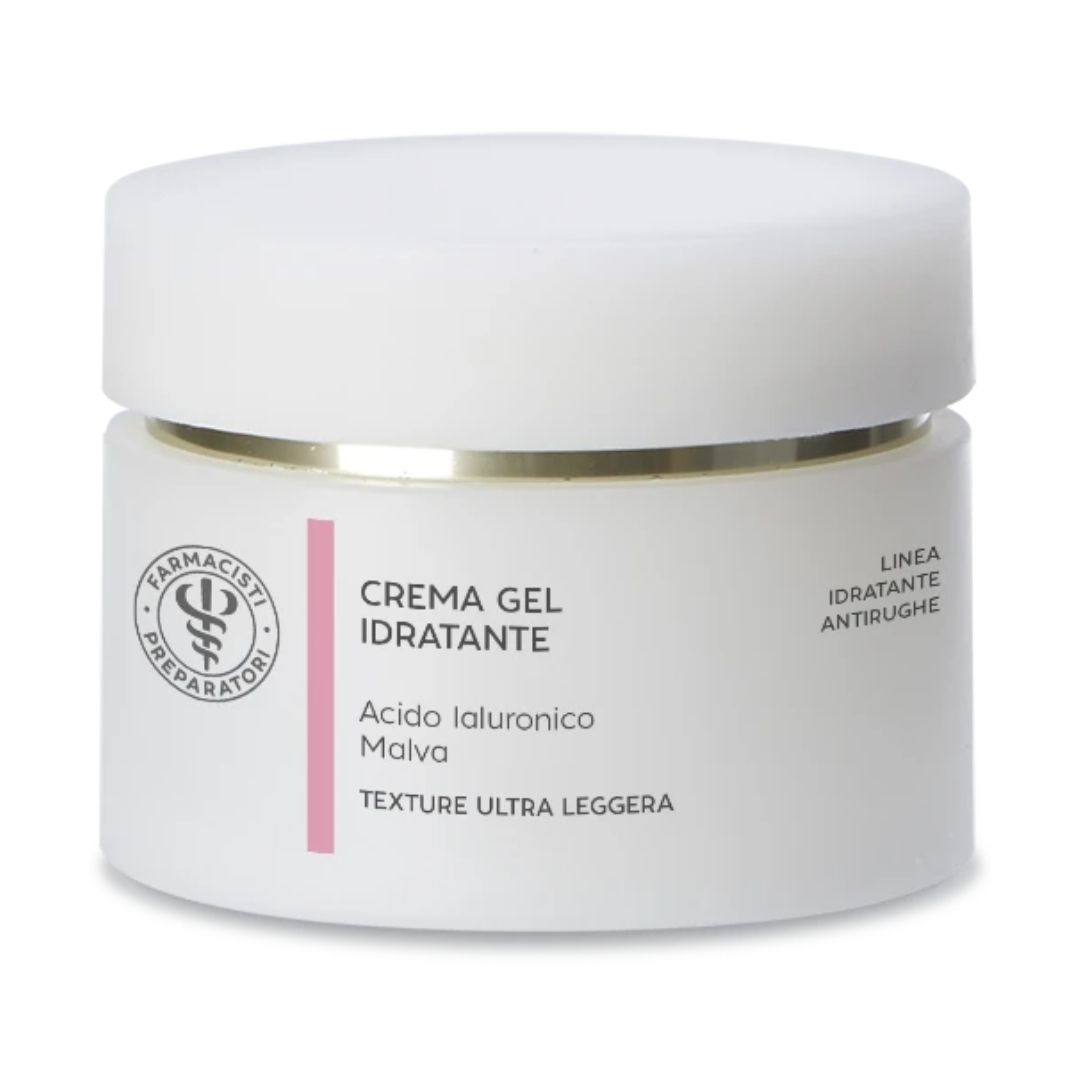 Unifarco Crema Gel Idratante Malva con Acido Ialuronico 50 ml