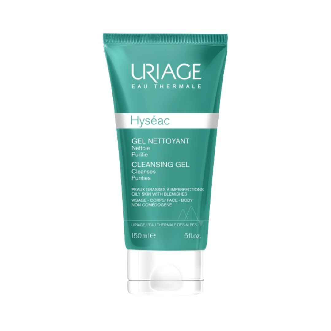 Uriage Hyseac Gel Detergente Purificante Viso per Pelle Grassa 150 ml