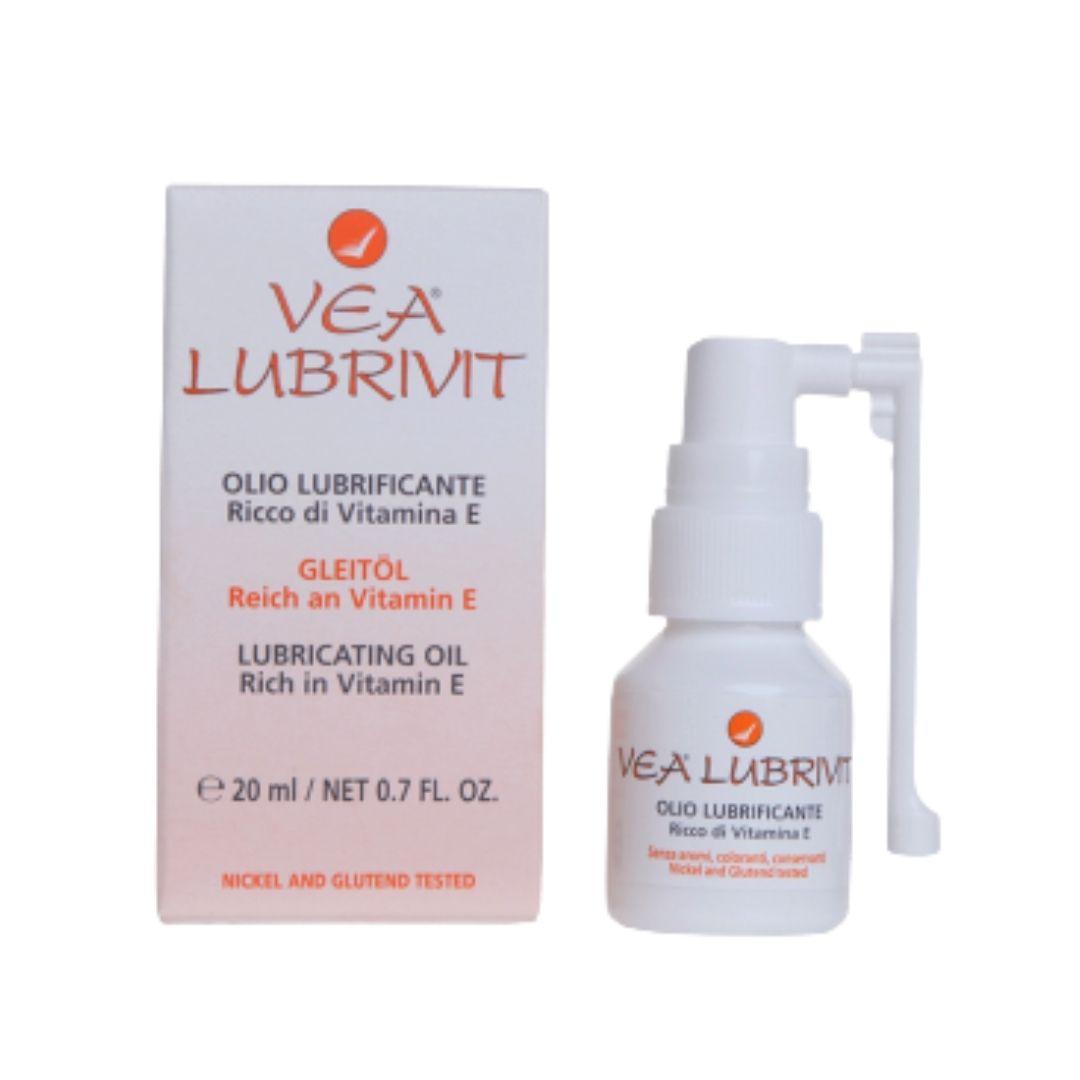 VEA Lubrivit Olio Lubrificante Zone Intime ad Azione Emolliente e Idratante 20ml