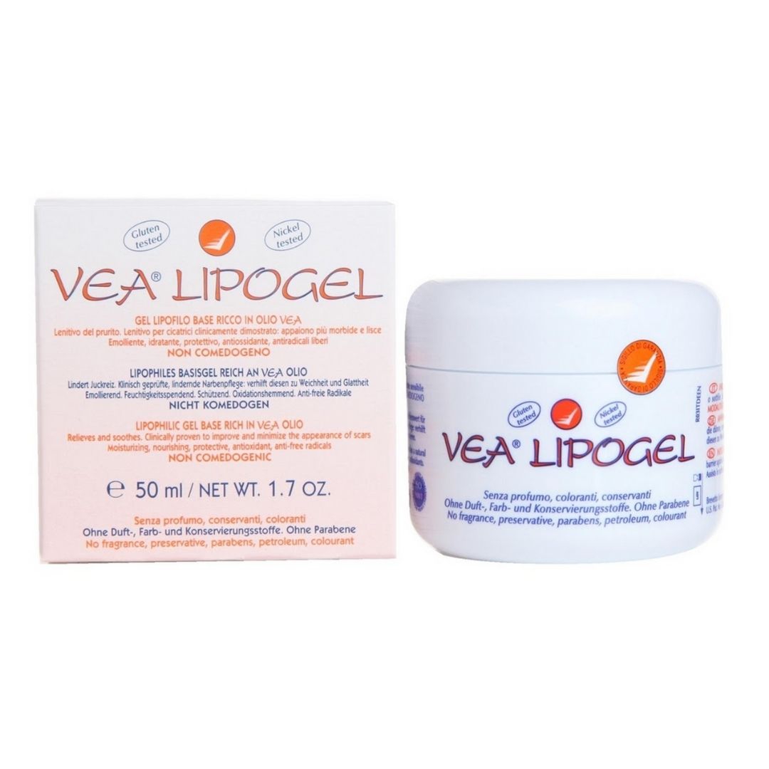 Vea Lipogel Gel Lenitivo Idratante Protettivo per Pelli Sensibili 50 ml