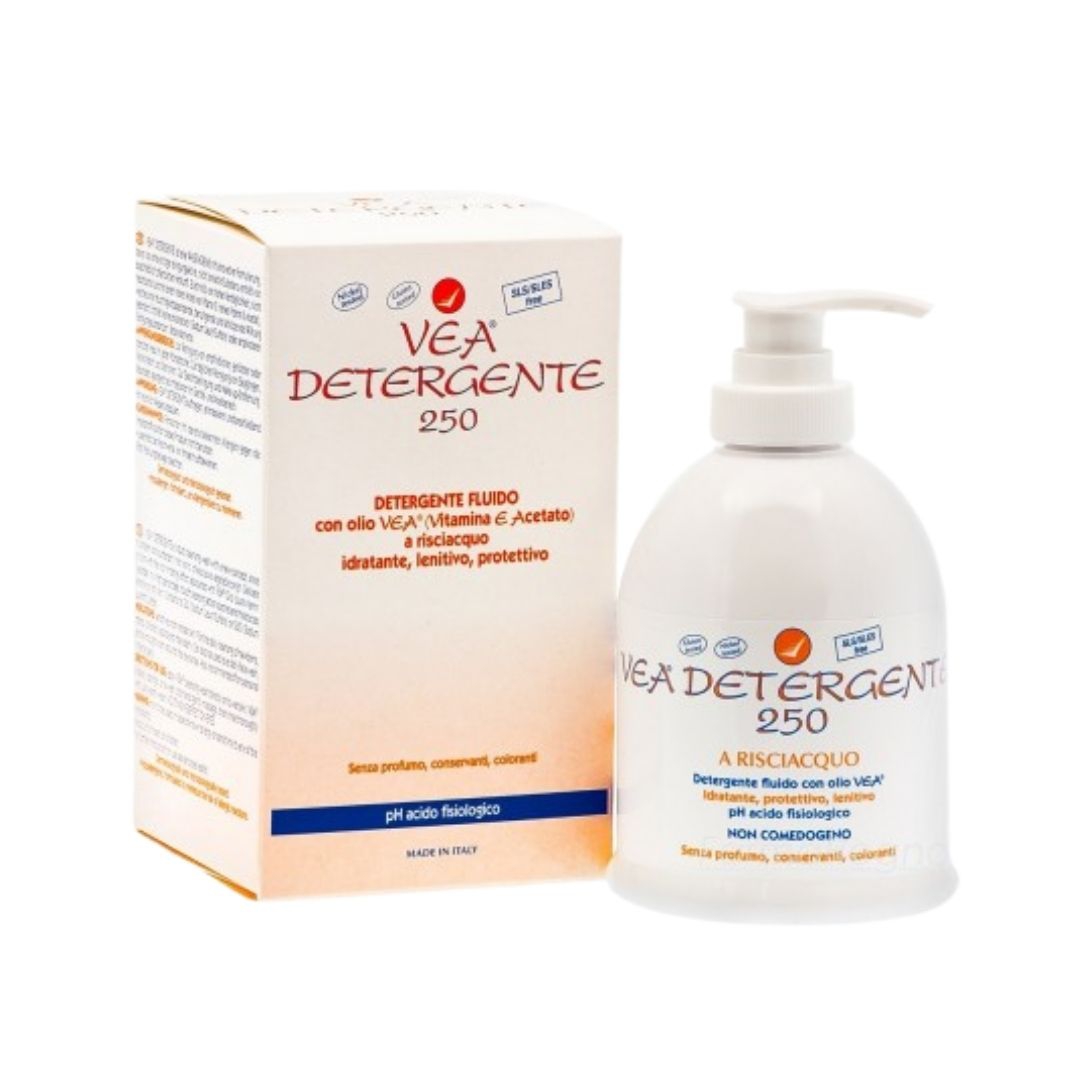 VEA Detergente 250 Fluido Idratante Lenitivo Protettivo Pelli Sensibili 250 ml