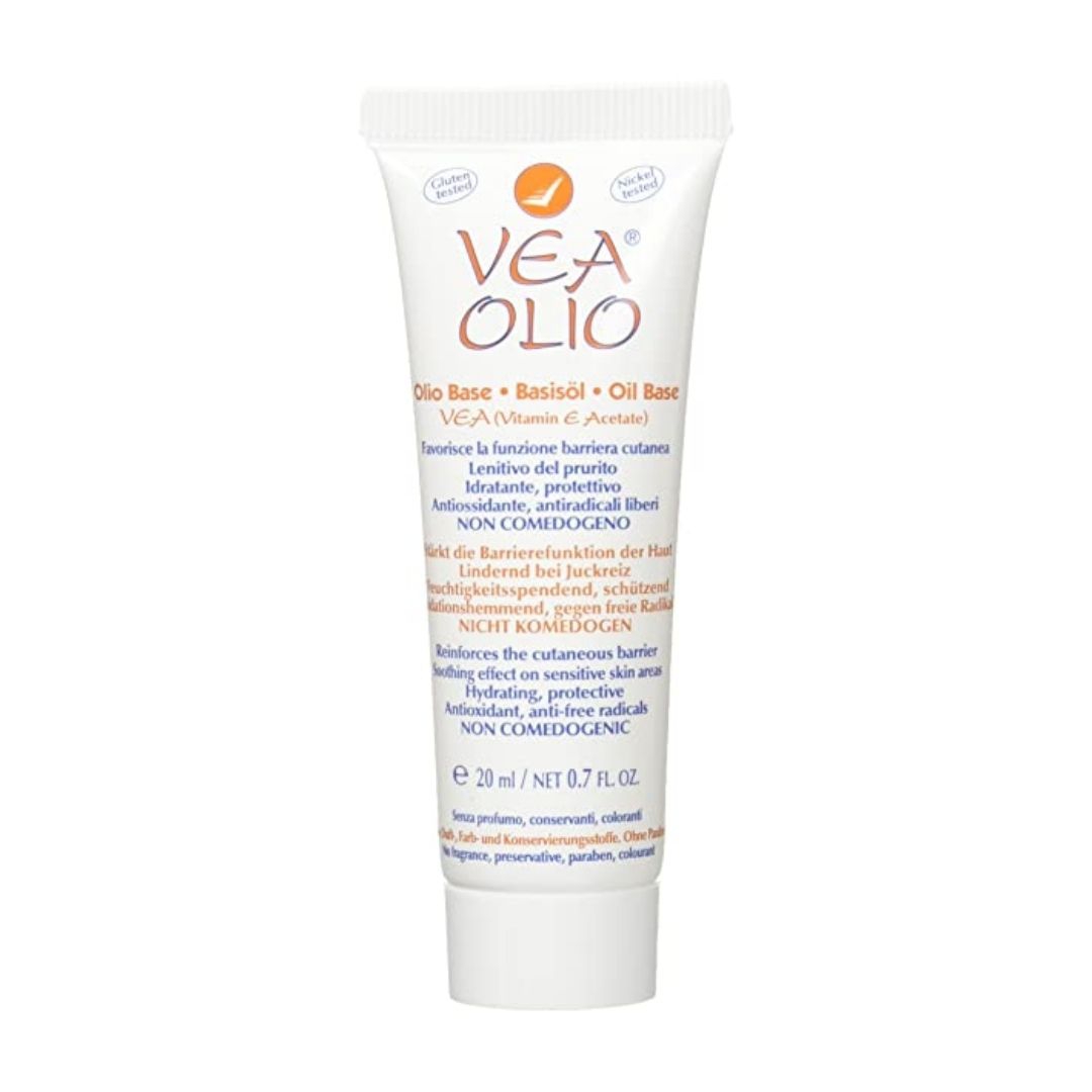 Vea Olio Base con VItamina E Idratante e Lenitivo per Pelli Secche 20 ml