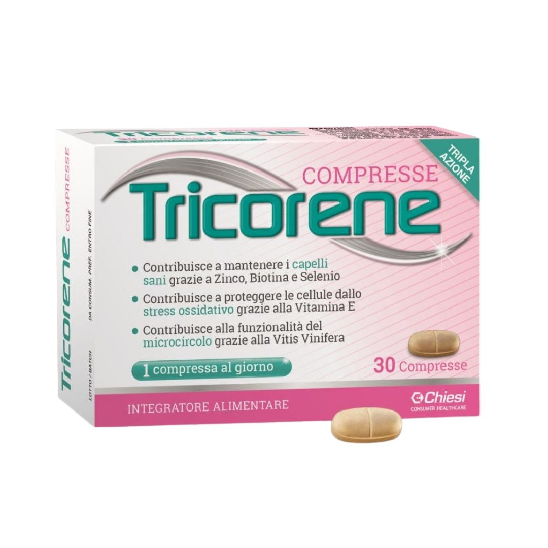 Tricorene Integratore Alimentare per Capelli Sani 30 Capsule