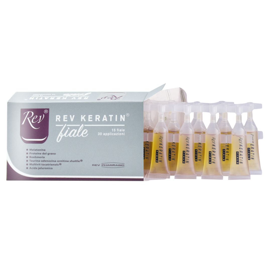 Rev Pharmabio Keratin Lozione Vitalizzante Anticaduta 15 Fiale