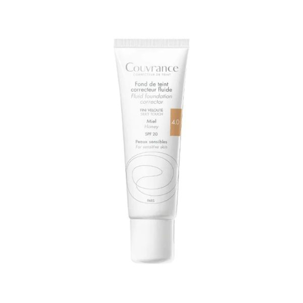 Avene Couvrance Fondotinta Correttore Fluido SPF20 Colore 4.0 Miele