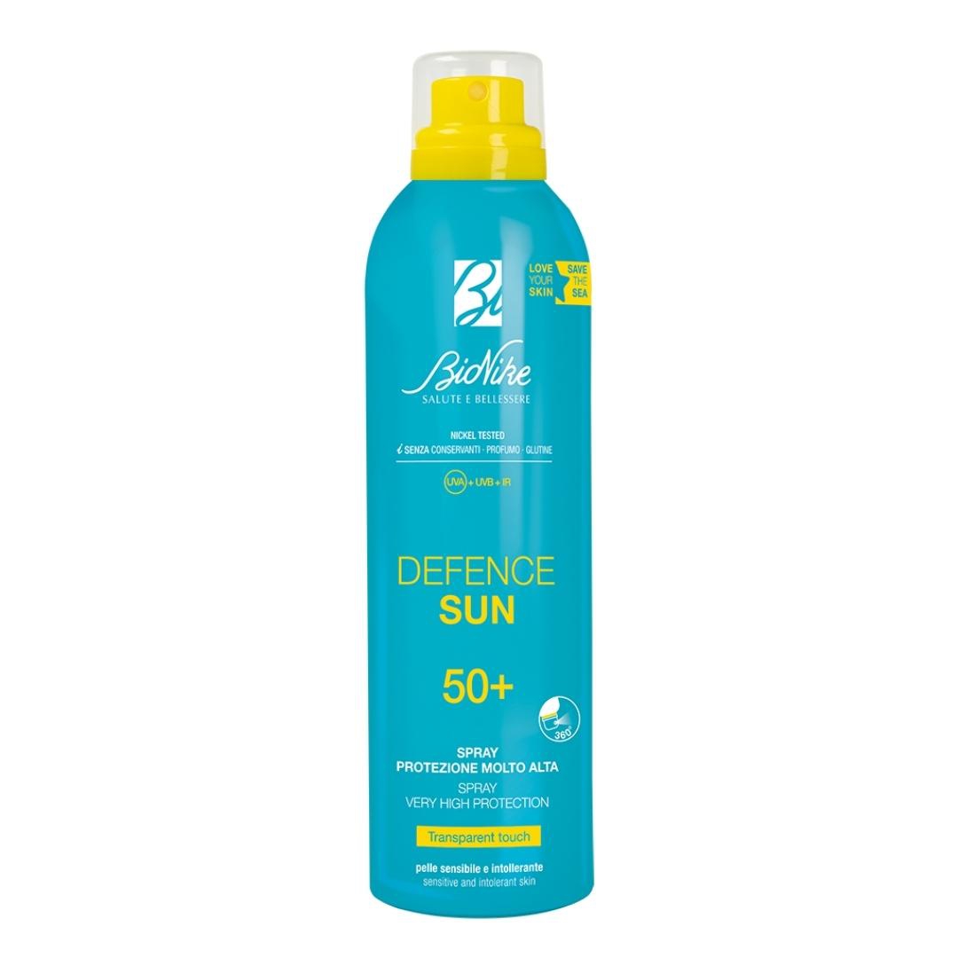 BioNike Defence Sun SPF50  Transparent Touch Spray Invisibile 200 ml