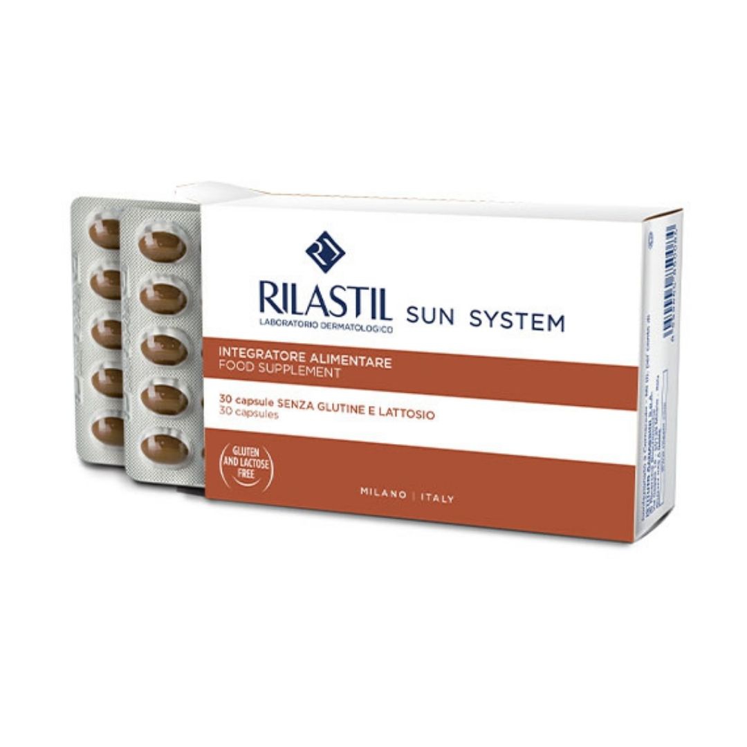 Rilastil Sun System Integratore Complementare della Protezione Solare 30 Capsule