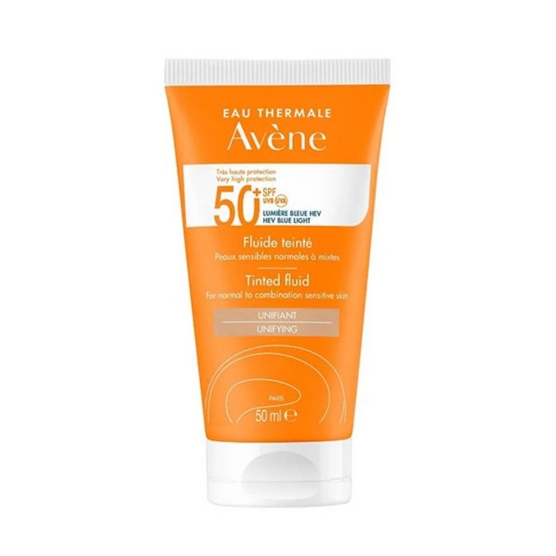 Avene Fluido Solare Colorato Protezione Molto Alta Spf 50+ 50 ml