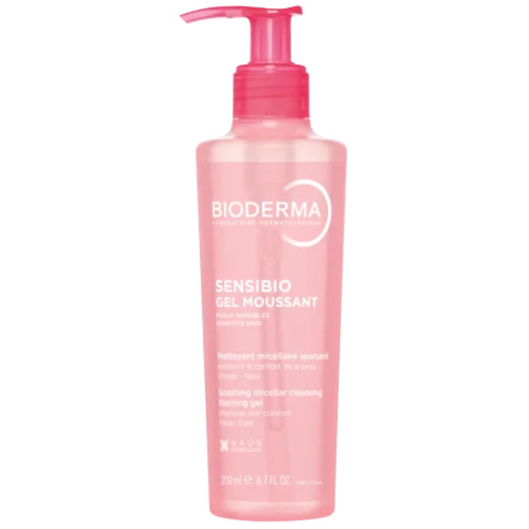 Bioderma Sensibio Gel Moussant Detergente Micellare Lenitivo Viso e Occhi 200 ml