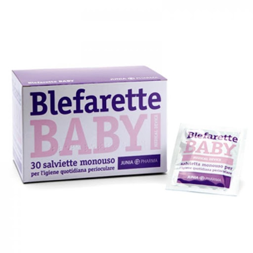 Blefarette Baby Salviette Oculari Monouso per l'Igiene Perioculare 30 Pezzi