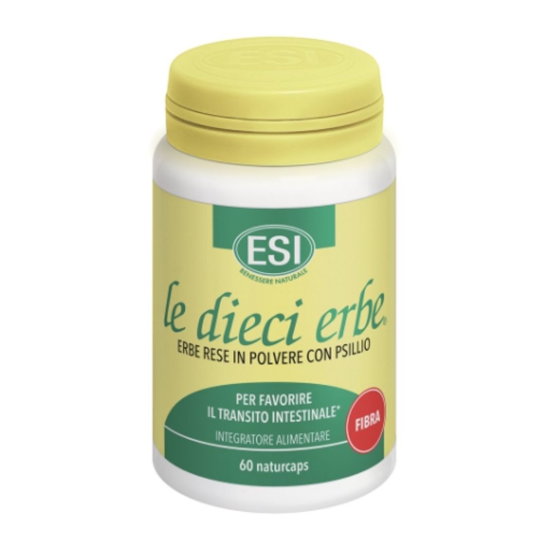 Esi Le Dieci Erbe Fibra Integratore per la Regolarit Intestinale 60 Naturcaps