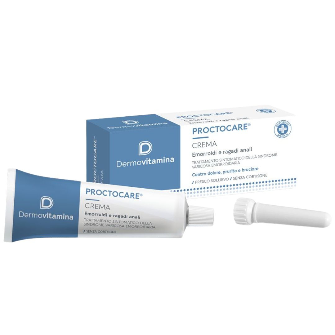Dermovitamina Proctocare Crema Emorroidi Fresco Sollievo 30 ml