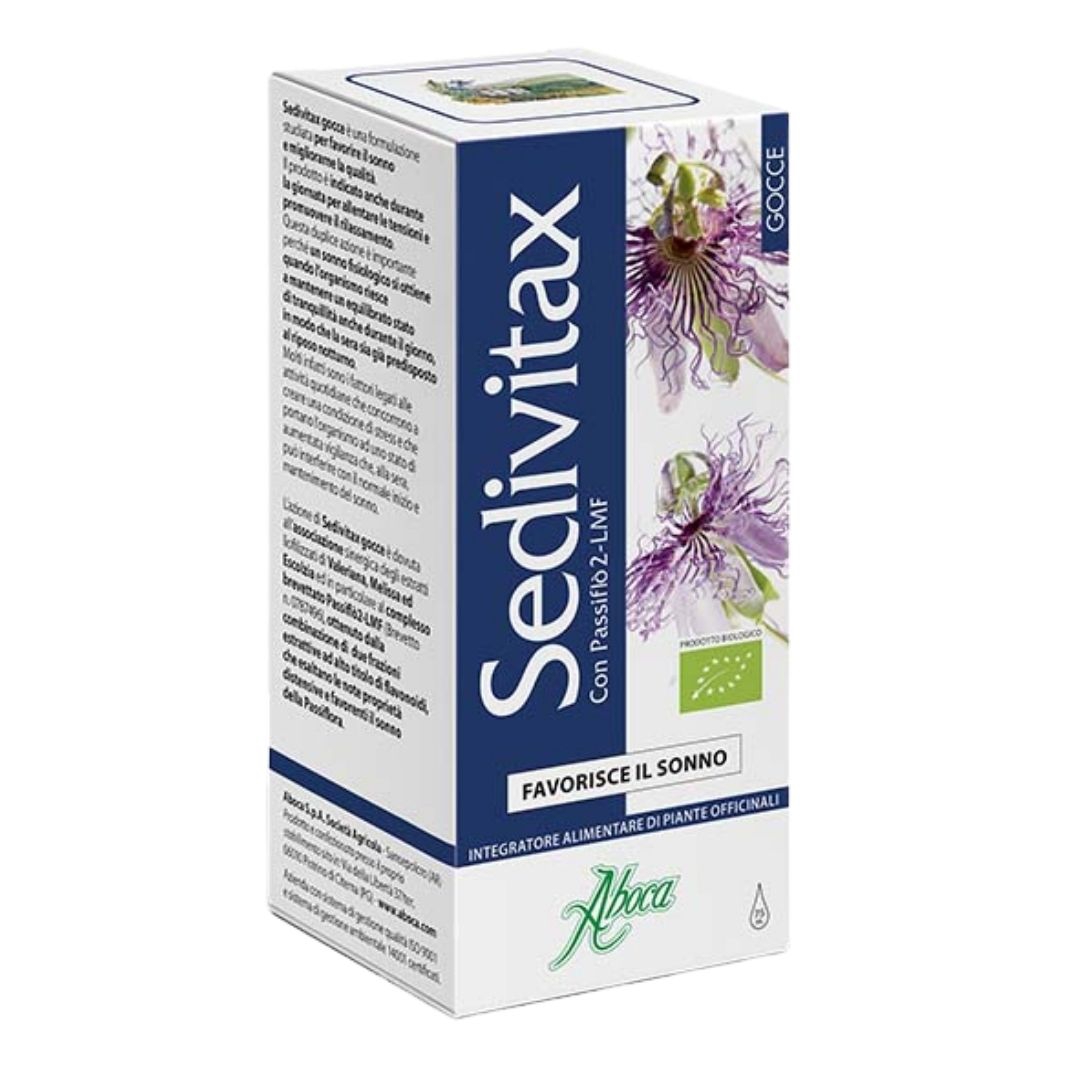 Aboca Sedivitax Bio Integratore in Gocce per favorire Sonno e Serenit� 75 ml