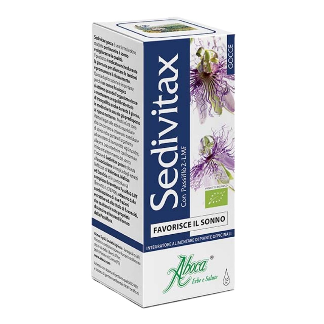 Aboca Sedivitax Bio Integratore in Gocce per favorire Sonno e Serenit� 30ml