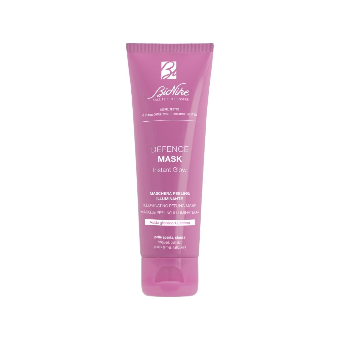 BioNike Defence Mask Instant Glow Maschera Peeling Illuminante Viso 75 ml