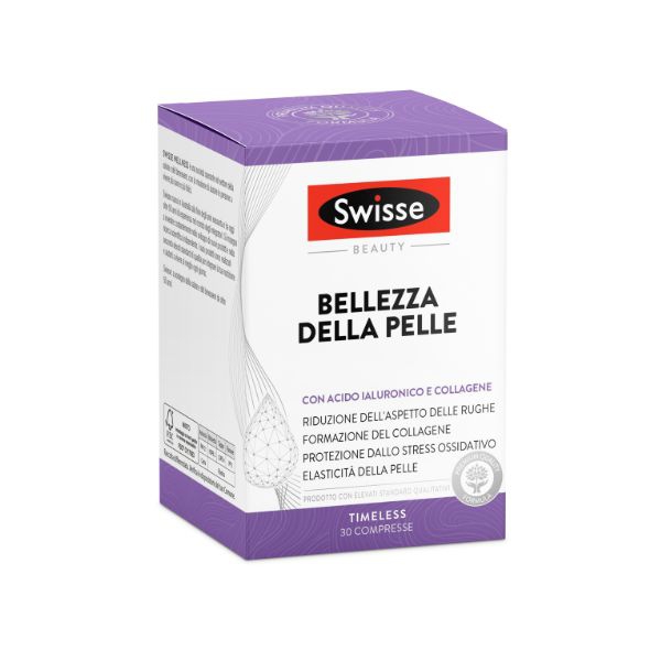 Swisse Bellezza della Pelle Integratore con Acido Ialuronico 30 Compresse