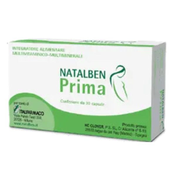 Italfarmaco Linea Allattamento Natalben Prima Integratore Alimentare 30 Capsule