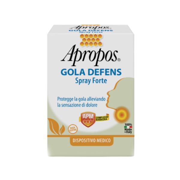 Apropos Gola Defens Propoli Spray Forte Per Il Benessere Della Gola 20 ml