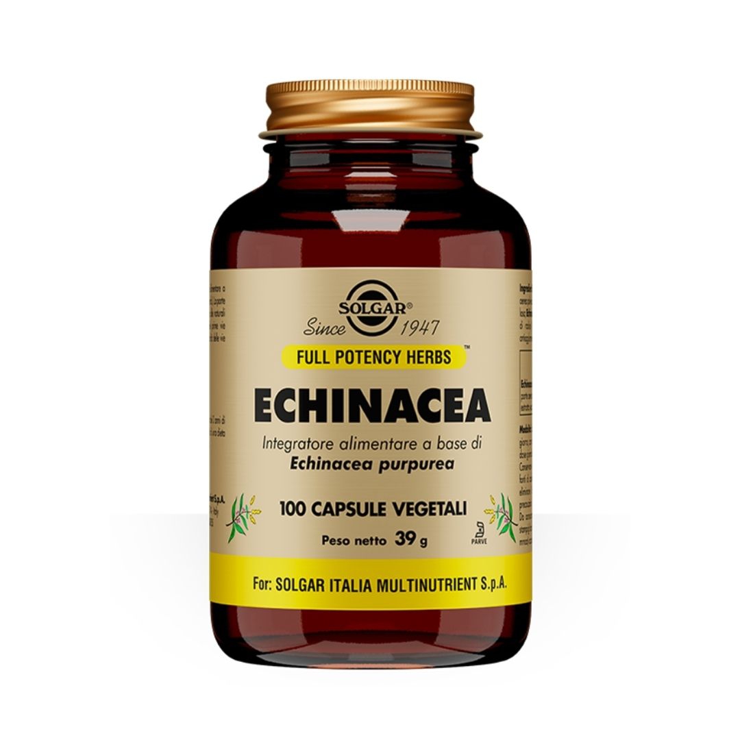 Solgar Echinacea Integratore per le Vie Respiratorie 100 capsule vegetali