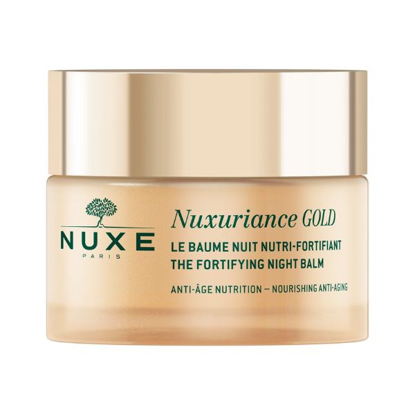Nuxe Nuxuriance Gold Balsamo Viso Notte Nutriente Anti-età per Pelli Secche 50ml
