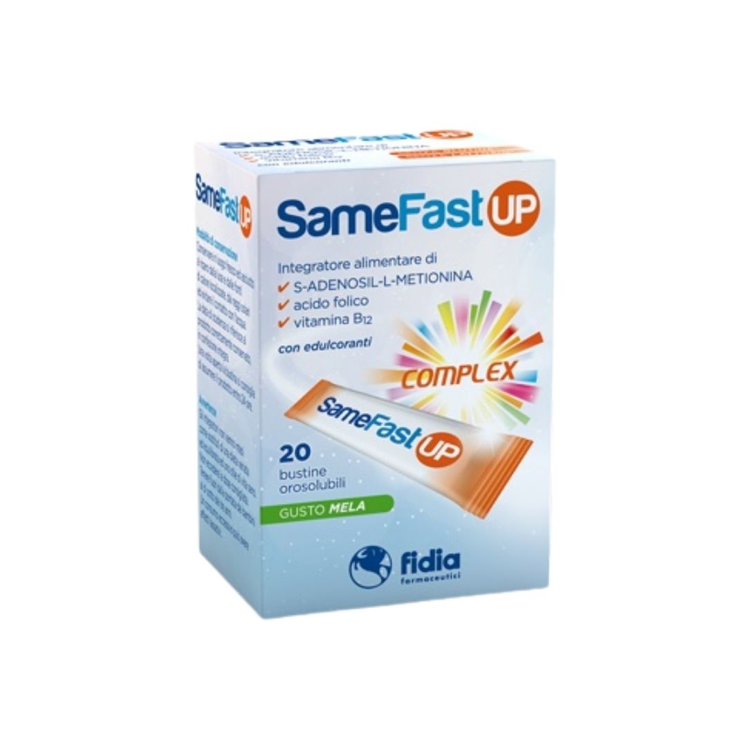 Fidia SameFast Up Complex Integratore  Gusto Mela 20 Bustine Orosolubili