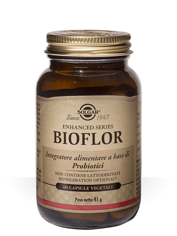 Solgar Linea Intestino Sano Bioflor Integratore alimentare 60 Capsule