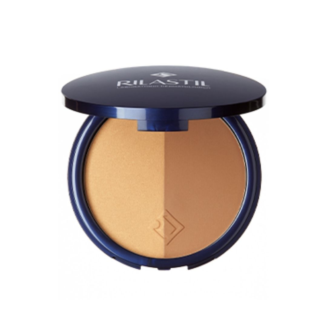 Rilastil Maquillage Terra Compatta Abbronzante Bicolore 18 g