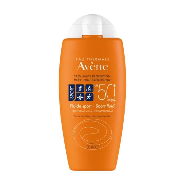 Avene Fluido Solare Sport Protezione Molto Alta 50  Resistente all Acqua 100 ml