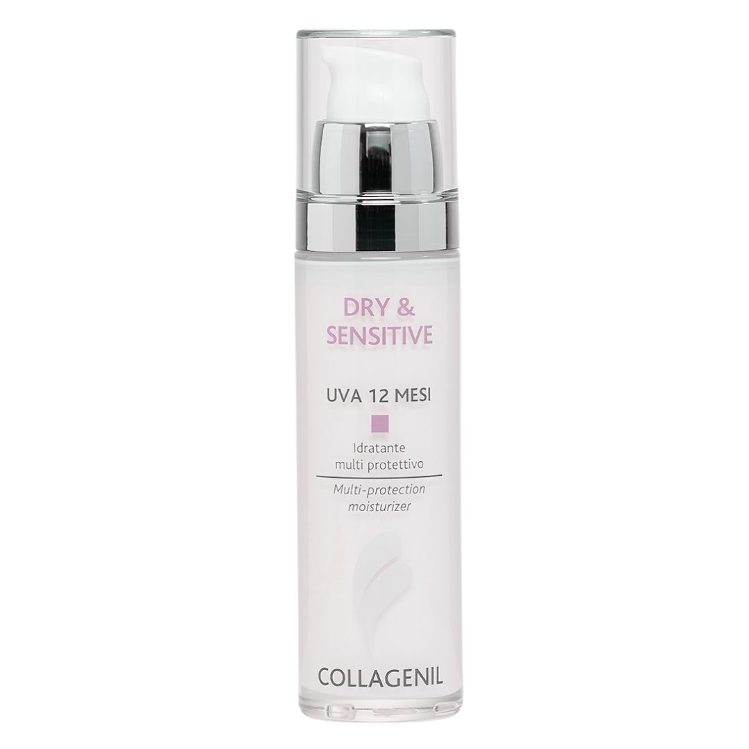 Collagenil Dry&Sensitive UVA 12 Mesi Crema Viso Idratante Multiprotettivo 50 ml