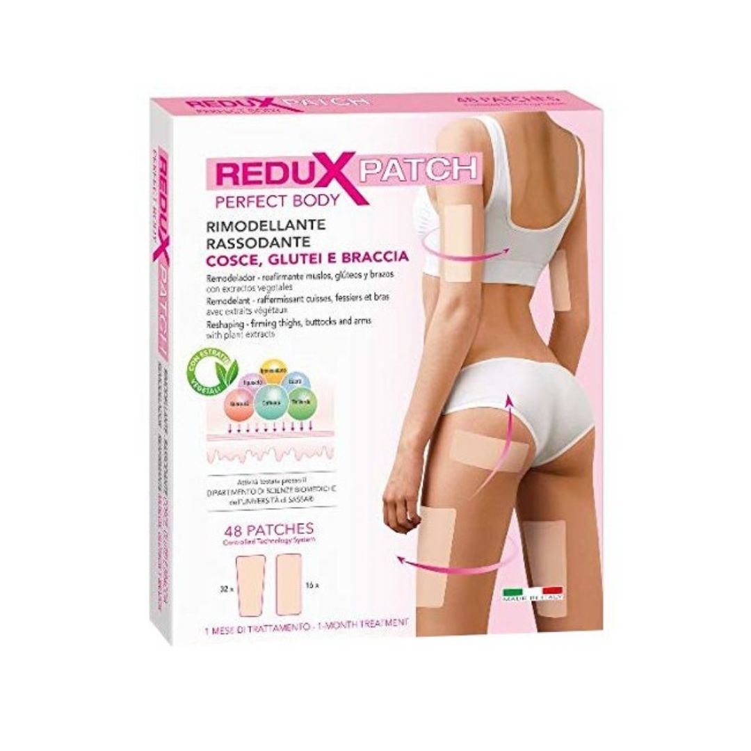 Reduxpatch Perfect body Rimodellante Cosce Glutei Braccia 48 Patches