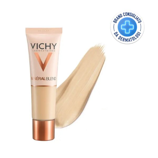 Vichy Mineralblend Fondotinta Minerale Idratante Fluido 30 ml 01 Clay