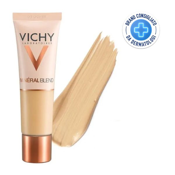 Vichy Mineralblend Fondotinta Mionerale Idratante Fluido 30 ml 06 Ocher