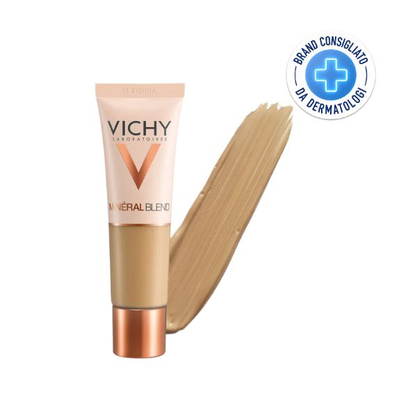 Vichy Mineralblend Fondotinta Idratante Fluido 30 ml 12 Sienna