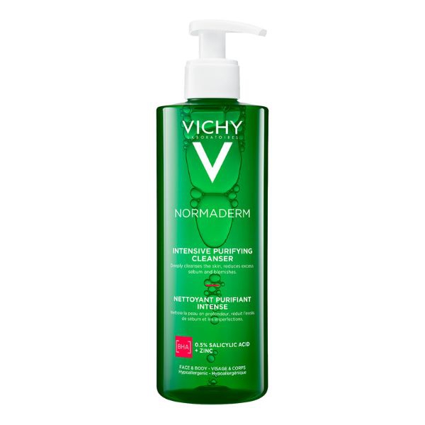 Vichy Normaderm Phytosolution Gel Detergente Purificante Viso Antisebo 400 ml