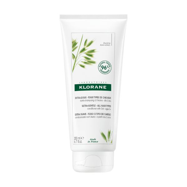 Klorane Balsamo Dopo Shampoo Protettivo Districante al Latte D'Avena 200 ml