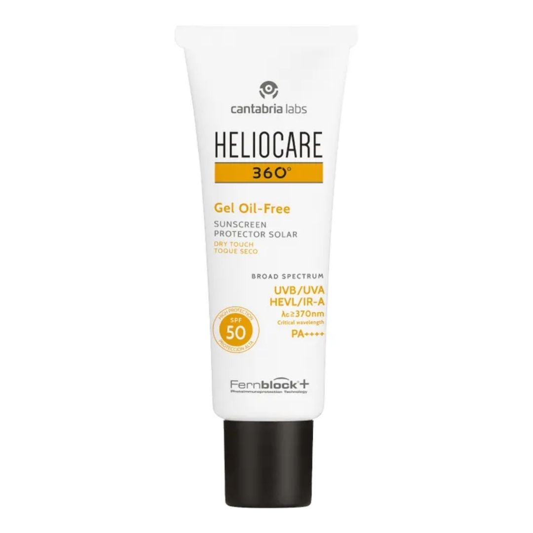 Heliocare Gel Oil Free Protezione SPF50 per Pelle Grassa e Acneica 50 ml