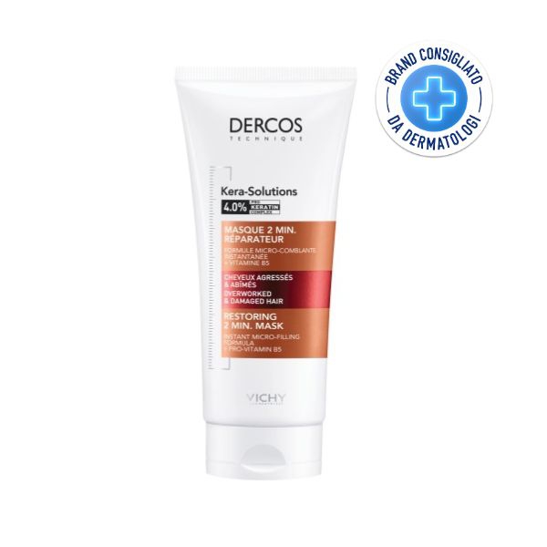 Vichy Dercos Kera-Solutions Maschera Riparatrice 2 Minuti 200 ml