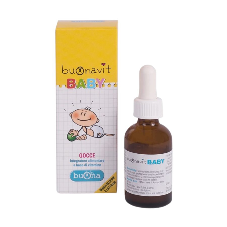 BuonaVit Baby Integratore Polivitaminico per Bambini e Lattanti in Gocce 20 ml