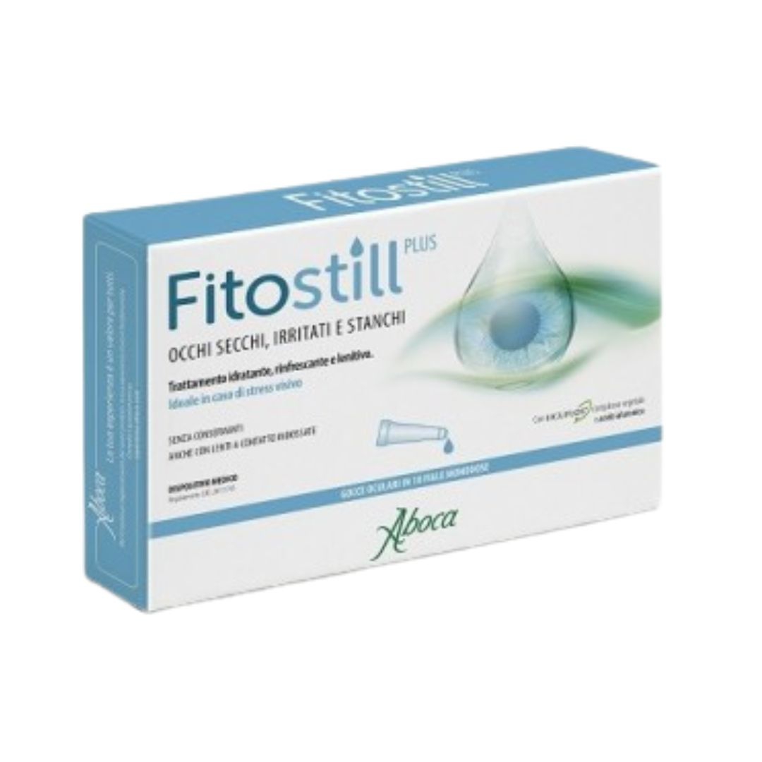 Aboca Integratori Linea Salute Occhi Fitostill Plus Collirio Gocce 10 Flaconcini