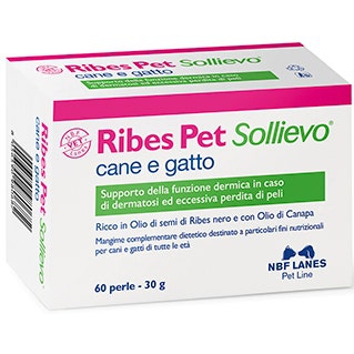 Nbf Lanes Ribes Pet Sollievo Blister Cane/Gatto 60 Perle