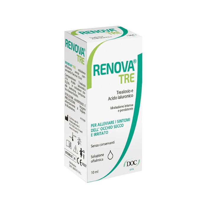 Renova Tre Collirio per Occhi Secchi e Irritati 10ml