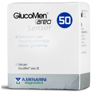 Glucomen Aero Sensor Strisce Analisi Glucosio 50 Pezzi