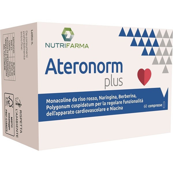 Ateronorm Plus Integratore Metabolismo Colesterolo 60 Compresse