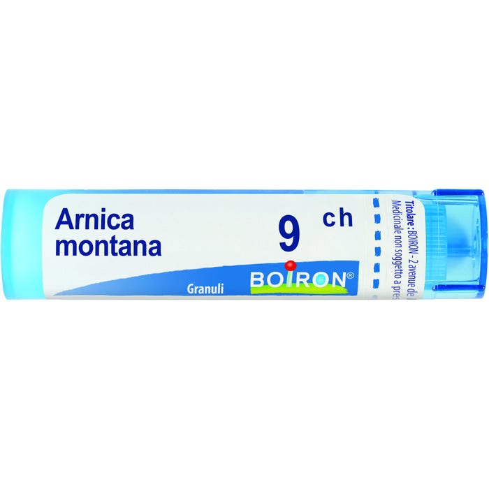  Boiron Arnica Montana 9CH è un medicinale omeopatico ideale in caso di traumi e contusioni. Il suo utilizzo allevia i dolori muscolari e articolari.