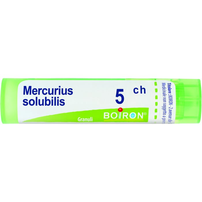  Boiron Mercurius Solub 5 CH Granuli Tubo